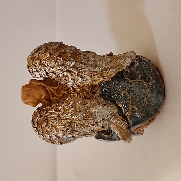 Praying glittery vintage angel knick knack - Picture 3 of 7